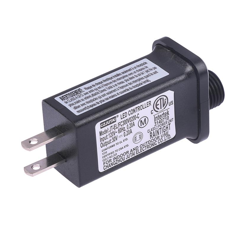 AC 120V до 30Vdc 6W 8 функциональный драйвер светодиодной лампы SELV US Plug Switch адаптер IP44 водонепроницаемый лазерный светильник европейский источник питания
