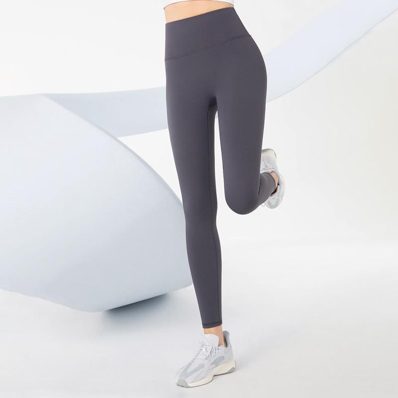 High Waist Fleece-Lined Yoga Pants Women Winter Running Gym Workout Leggings Tight Fit