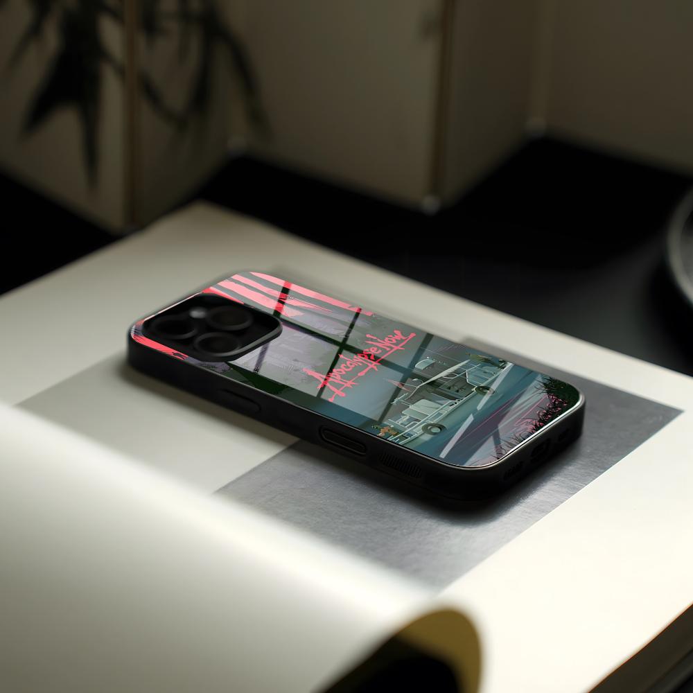 A-Апокалипсис Сегодня Чехол Для Телефона Стекло Для IPhone17 Air 16 Креативная Концепция 15 17 14 Pro Max 13 12 11 X XS XR Plus Для Samsung S 26