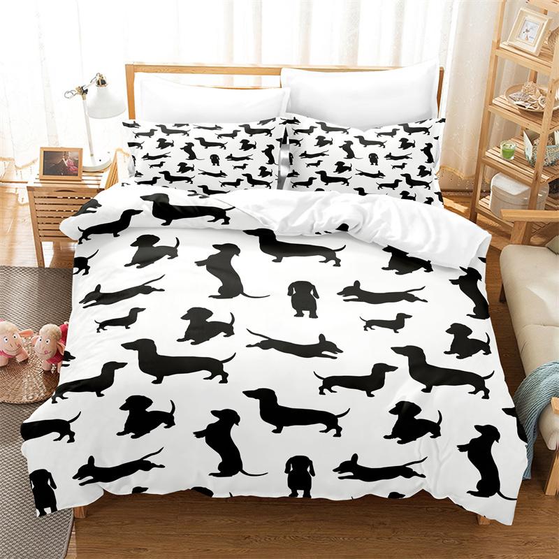 Комплект постельного белья с изображением лесных животных, комплект постельного белья с изображением животных, модный комплект постельного белья для детской спальни, комплект постельного белья с изображением мультфильмов