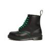 Доктор. Ботинки Martens 1460 Colour Stitch Мужские ботинки Черный Зеленый 25826001