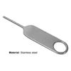 5Pcs Card Pin Easy to Deform Burr-free Not Compact Size SIM Card Tray