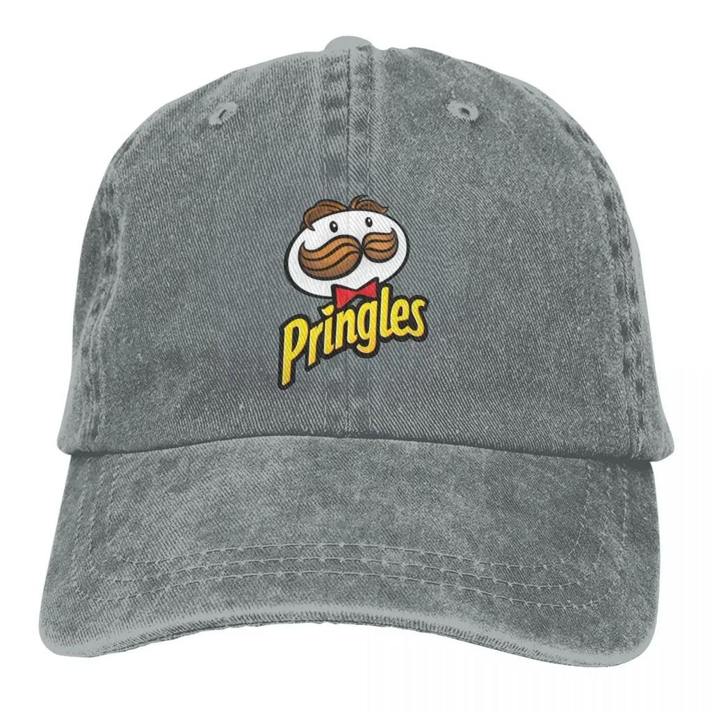 Potato Crisps Chips Baseball Caps Merch Vintage Distressed Washed PotatoBased Crisp Chip Snack Food Cap Adjustable Hat