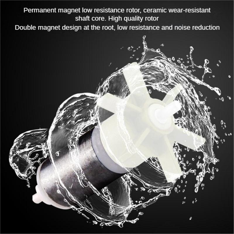 6 Вт 24 Вт 35 Вт 60 Вт Аквариумные водяные насосы для резервуаров, бесшумный погружной водяной фонтанный насос, фильтр для пруда с рыбками с присосками