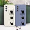 Чехол для котенка Samsung Galaxy A54 A34 A24 A14 A15 A25 A35 A55 A05 A04 A73 A53 A33 A23 A13 A03 A72 A52 A52S A32 A22 4G 5G