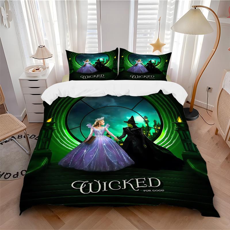 Fantasy Collaboration Print 3Pcs Bedding Setduvet Cover With 2 Bedropillowcase Home Birthday Gift
