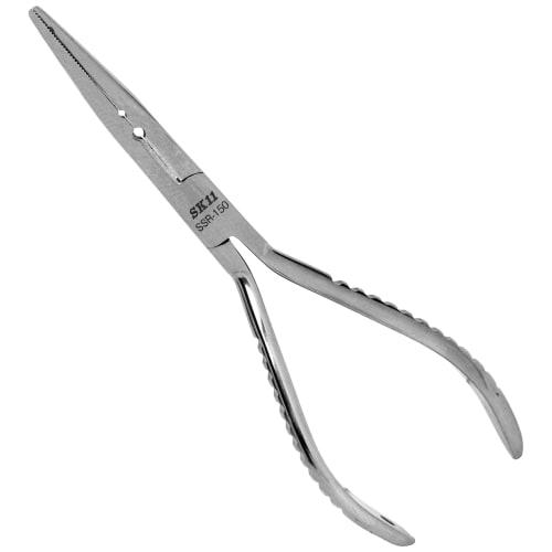 SK11 (SK11) Stainless Steel Tapered Radio Pliers with Serrated Tips SSR-150