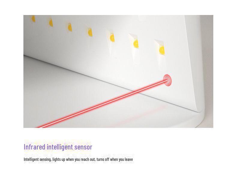 Мощная лампа для быстрой сушки ногтей: Не чернит руки, идеально подходит для быстрого высыхания лака для ногтей.