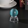 Fixed Seat Quartz Sphere Holder Acrylic Display Stand Crystal Ball Base Transparent Pedestal