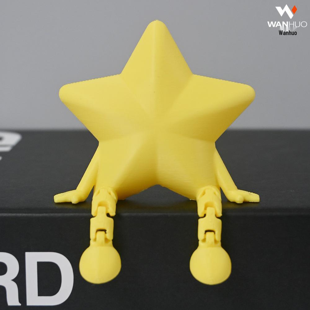Милая кукла-игрушка Звезда с подвижными суставами - 3D-печатный ручной работы Подарок Украшение