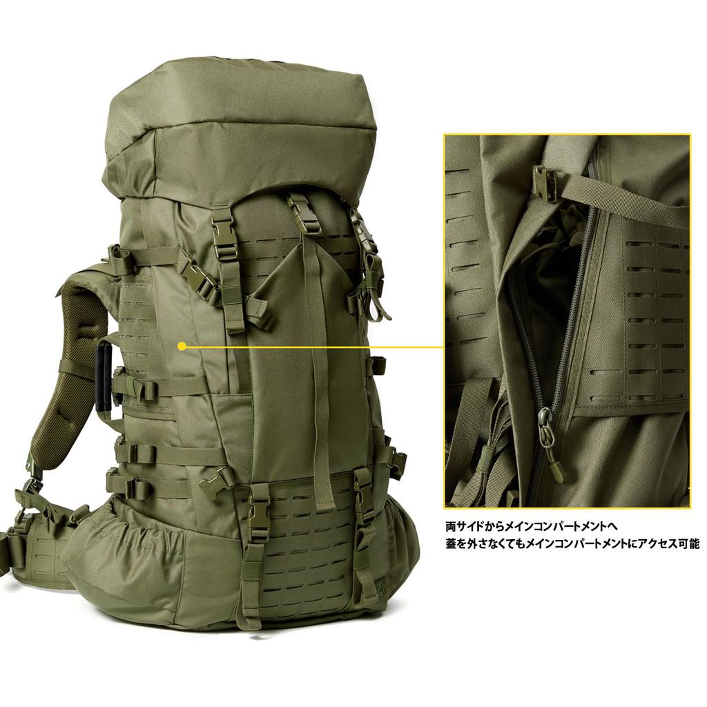 Военный рюкзак US Military USMC Style ILBE рюкзак большой емкости 80 л водонепроницаемый для выживания на открытом воздухе кемпинга скалолазания Multicam [MT] (ILBE Мультикам)