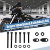 1 Set Motorcycle Pedals Board Spacer Extension Kit for Harley Touring Road