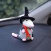 Очаровательное автомобильное зеркало заднего вида Possum, подвесное украшение со шнурком, легко повесить, очаровательный внешний вид, вязаный автомобильный кулон ручной работы Possum