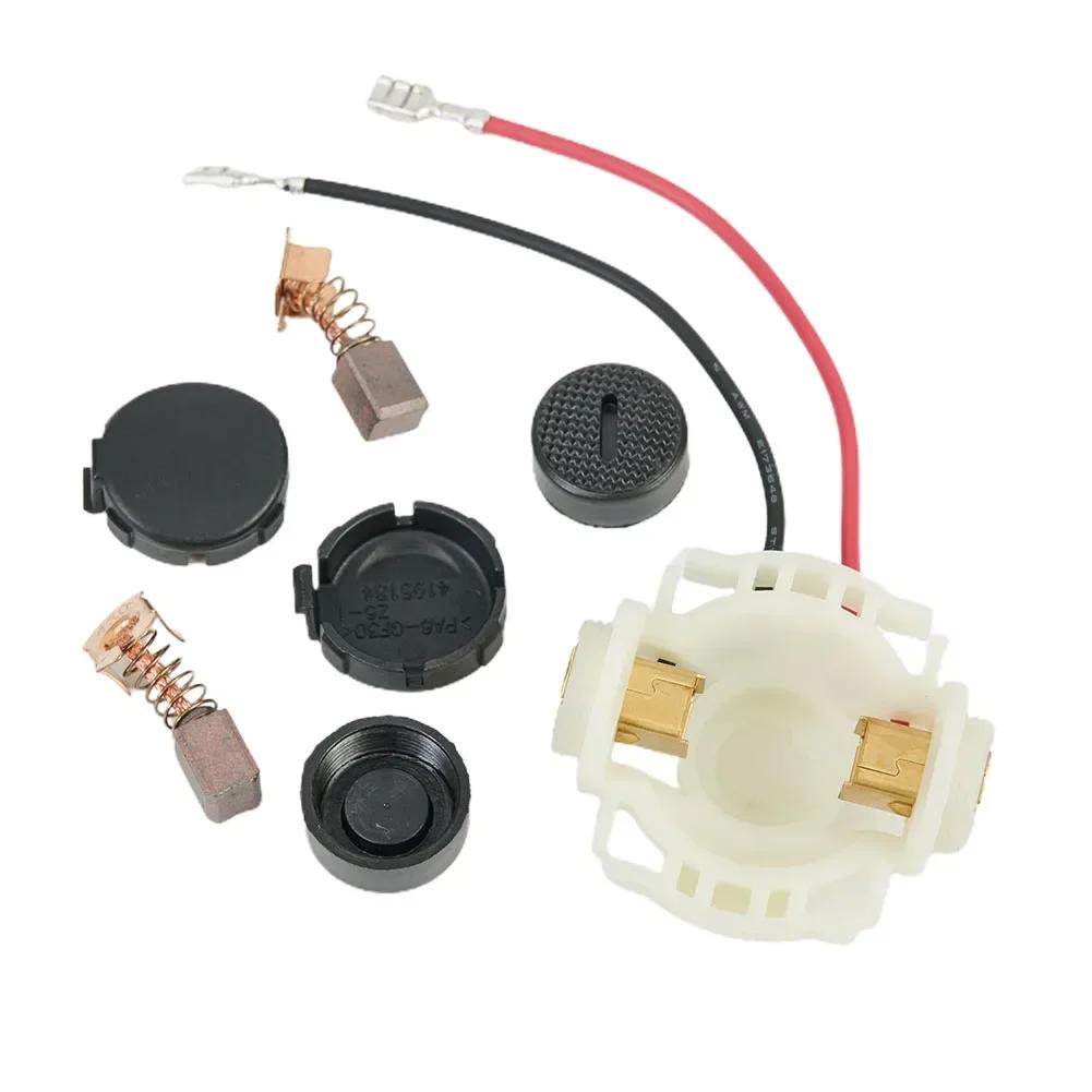 DGA452 BJS160 Комплект угольных щеток для держателя Makita Пластиковые металлические инструменты 638921-2 BGA450 BGA452 Крышка Удобная