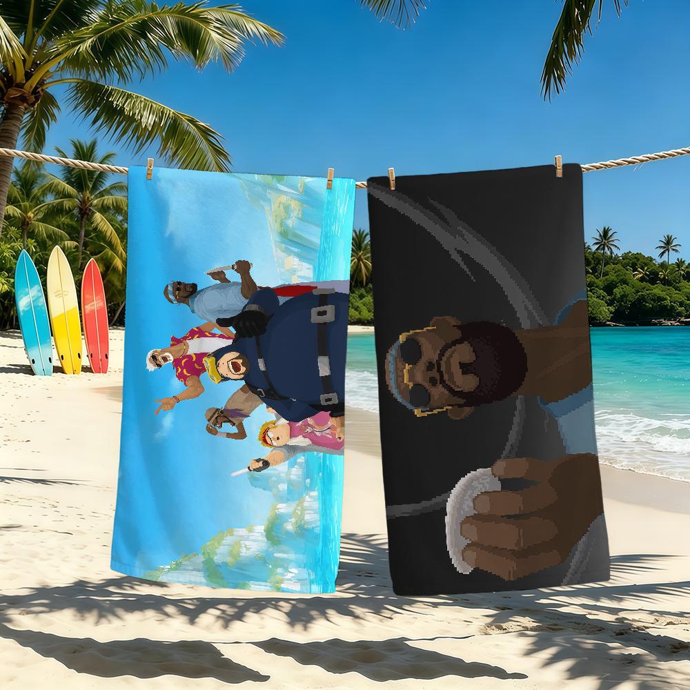 Game D-DAVE THE D-DIVER Towel For Outdoor Camping Beach Towel Super Absorbent Quick-Drying Summer Towel