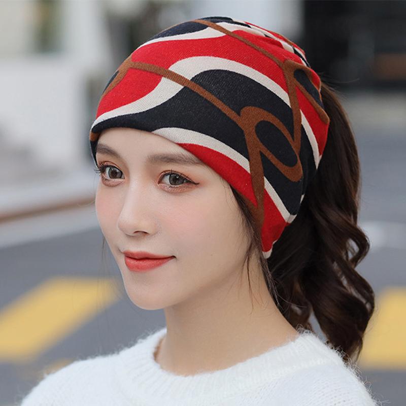 Winter Women Hats Cap Turban Tube Bandana Headband Outdoor Head Face Warmer Collar Headwear Kerchief