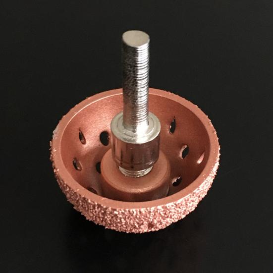 1 Set Tire Buffing Wheel Bowl with Holes Professional Car Tire Repair Grinding Head Workshop Supply