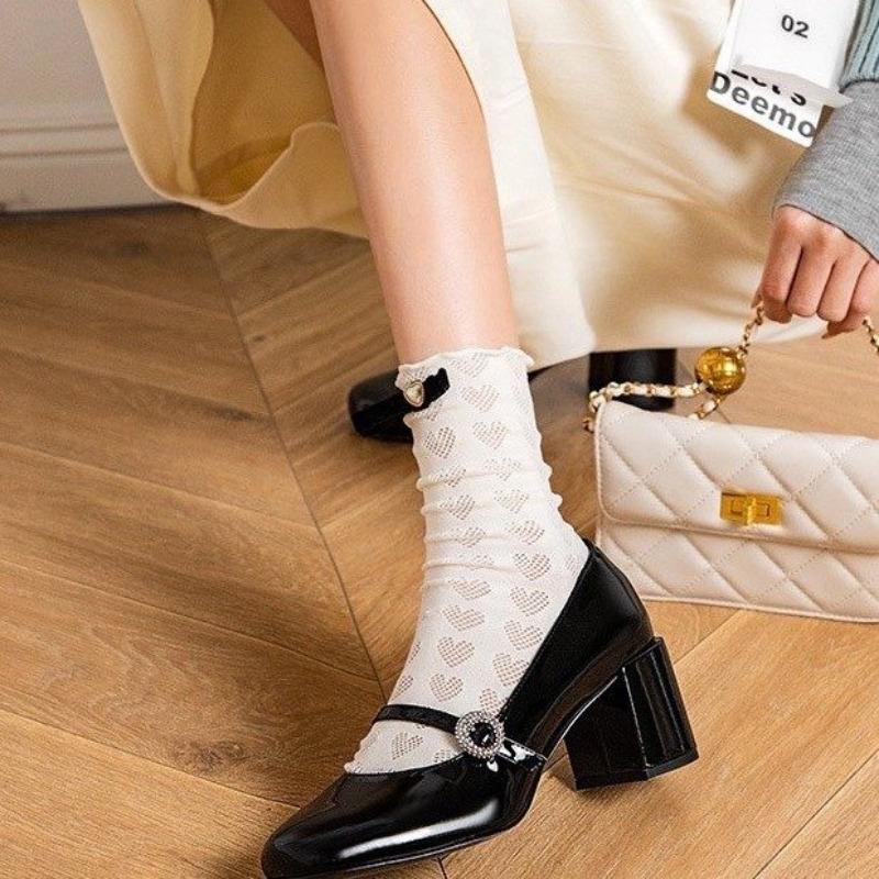 2024 Новые женские босоножки Летние удобные высокие каблуки Толстый каблук Открытый носок Нескользящие мягкие женские босоножки на платформе