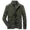 Autumn and Winter New Men's Warm Thick Warm Fleece Jacket Jacket Without Hooding Loose Coat