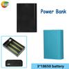 Корпус Power Bank на 3*18650, 12 В, портативный корпус для хранения аккумуляторов, съемный 3P коннектор с индикатором уровня заряда