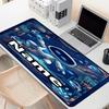 Custom Name Personalized Cosmic Bot Crew Pattern Mousepad, Laptop PC Desk Mat, Decorative Desk Mat for Home Keyboard Pad Gift