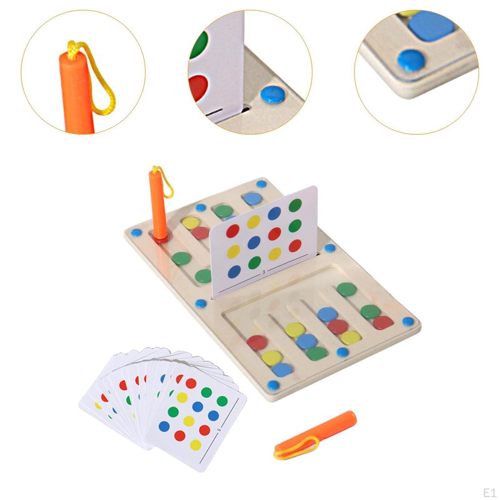 Color Matching Puzzle Toy Brain Teasers for Shape Playing 2 Player
