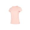 Футболка Engineered Tee, однотонная, повседневная, спортивная, с коротким рукавом, женская, топы, ярко-розовая EA3342