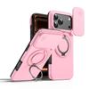 Shockproof Case For iPhone 17 Pro Max 18 16 15 13 12 Heavy Duty 360 Rotate Car Ring Slide Camera Protective Phone Case Cover
