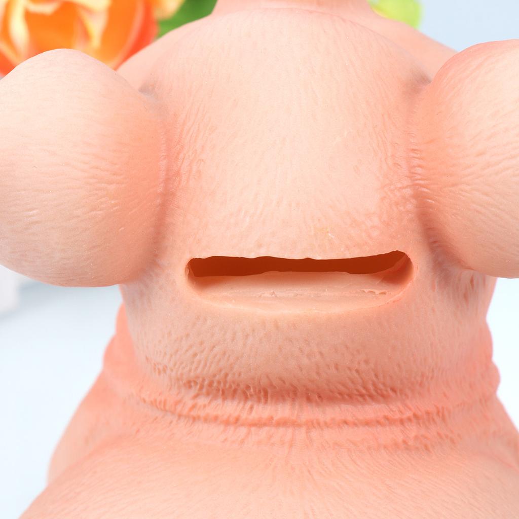 Piggy Bank Resin Coin Box Saving Pot Pig Shape Money Box Bedroom Decor Birthday Gift Size S Piggy Bank Saving Pot