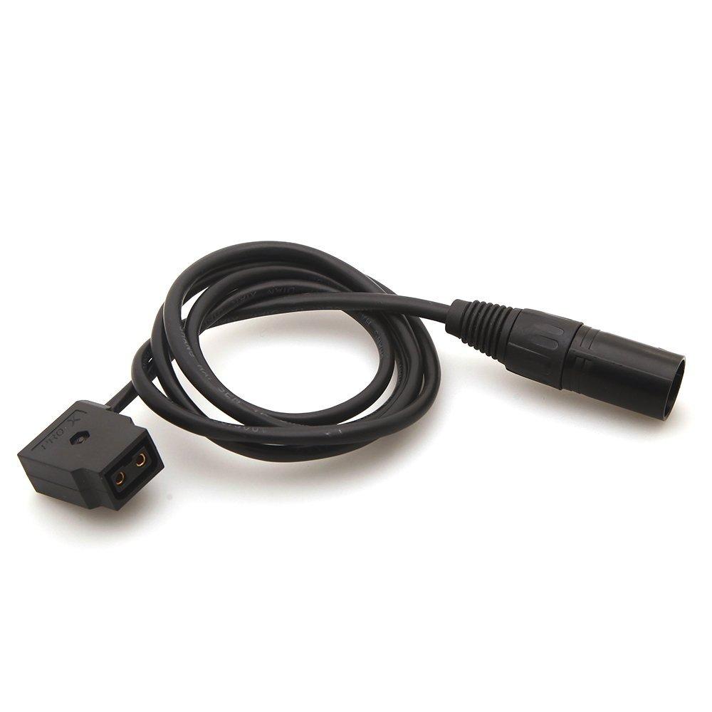 Eonvic D-TAP Female To XLR 4-Pin Male Adapter Cable