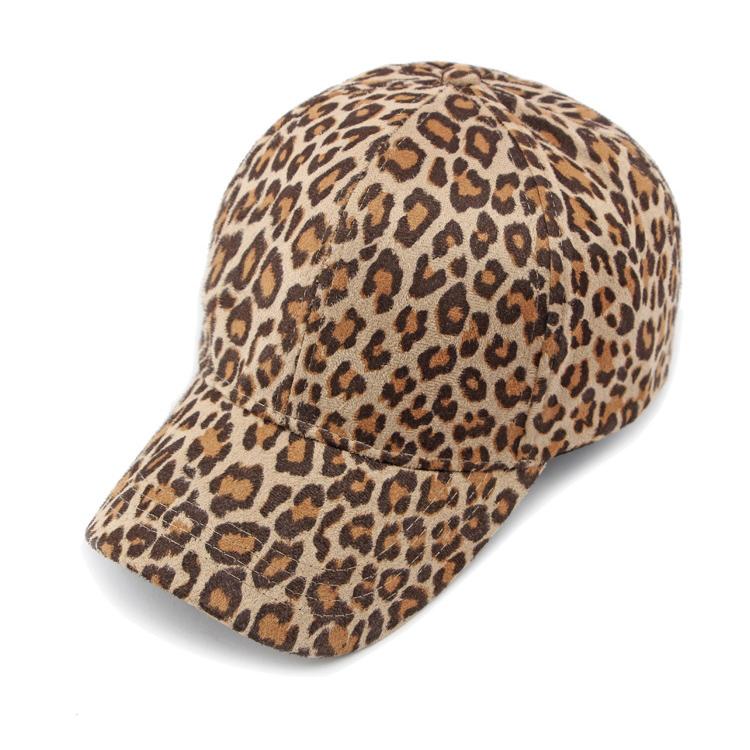 Шляпа с леопардовым принтом, женская бейсболка с солнцезащитным козырьком в стиле ретро