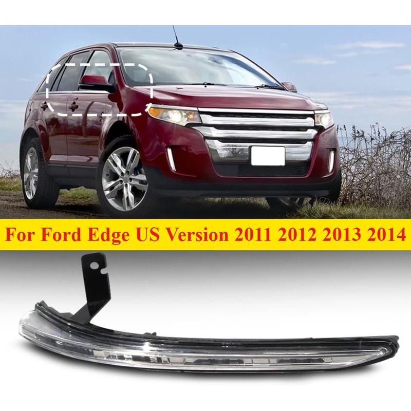 For Ford Edge US Version 2011 2012 2013 2014 Car Outside Rearview Door Side Mirror Turn Signal Light Lamp LED