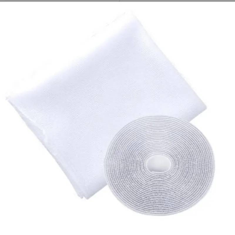 Простая противомоскитная сетка, не требующая пробивания отверстий, оконная сетка самоклеящегося типа, противомоскитные экраны, домашний текстиль, сад