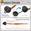 TF Mini Waterproof SIM Card Adaptor IP67 Threaded Back Mount Female Solder Socket FPC Connector Panel Mount Connector