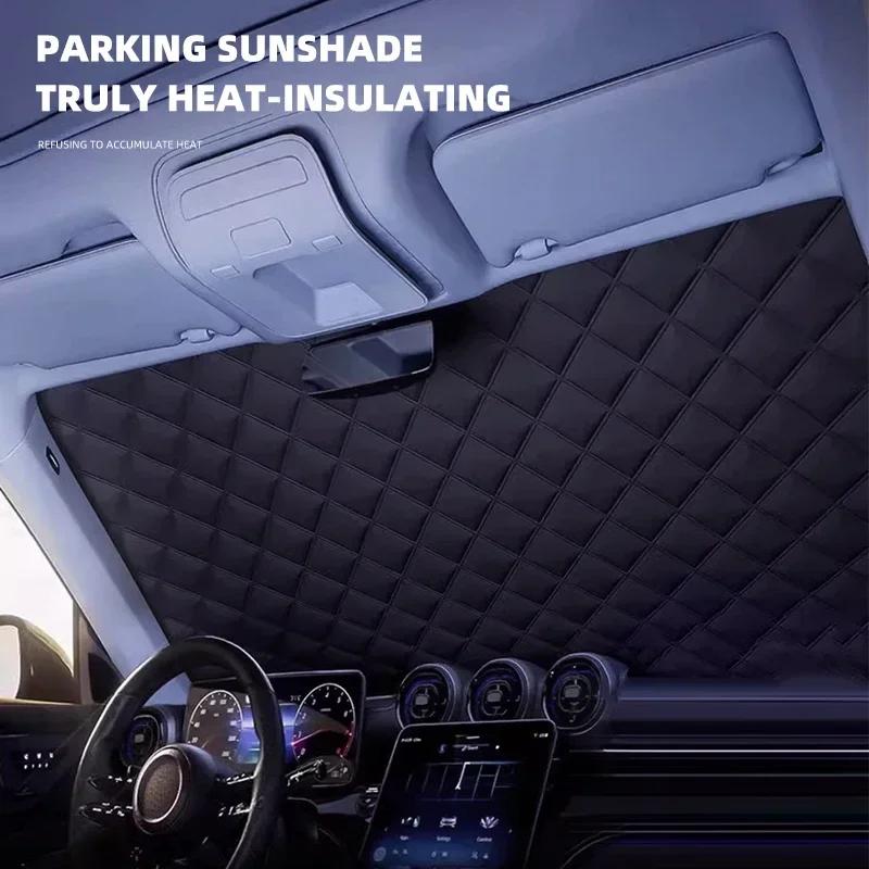 Car Snow Ice Protector Visor Sun Shad Fornt Windshieldhade Thermal Insulatio For Chevrolet Corvette Equinox Camaro Tahoe Cruze