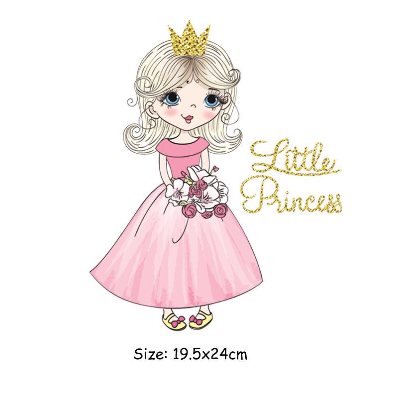 Термонаклейки на одежду для девочек