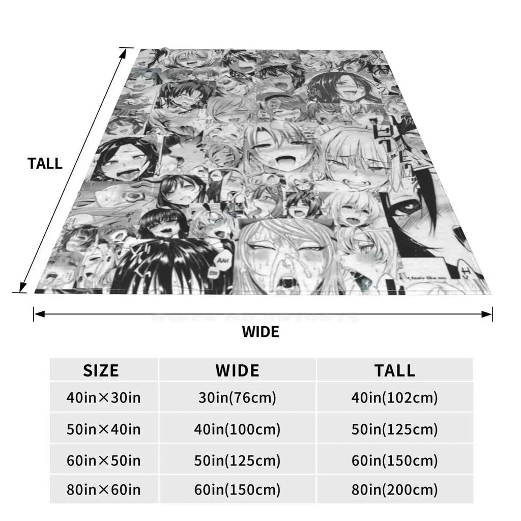 Aygo Hentai Anime Face All Sizes Soft Cover Blanket Home Decor Bedding Aygo Hentai Anime Girl