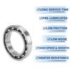 Motoforti 6017 & Deep Groove Ball Bearings P5 85x130x22mm Lubricated Bearings Open Type Silver Tone Scooter Skateboard Wheel