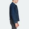 Levis FW22 Solid Color Turn Повседневная джинсовая куртка Мужская верхняя одежда Синий 72334-0322