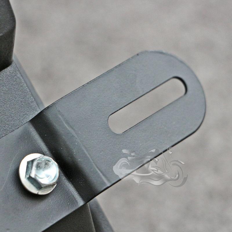 Fit For Kawasaki 2007 - 2012 Z750 Rear Motorcycle License Number Plate Light Frame Holder Bracket Z 750 2008 2009 2010 2011