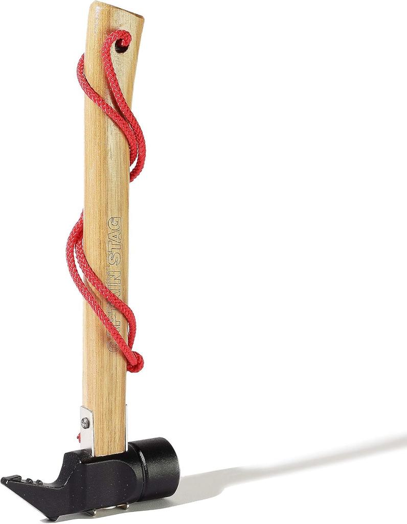 Captain Stag Solid Peg Removal Hammer Natural 37 X 114 X Total Length 300mm UA-4517 (Approx.)