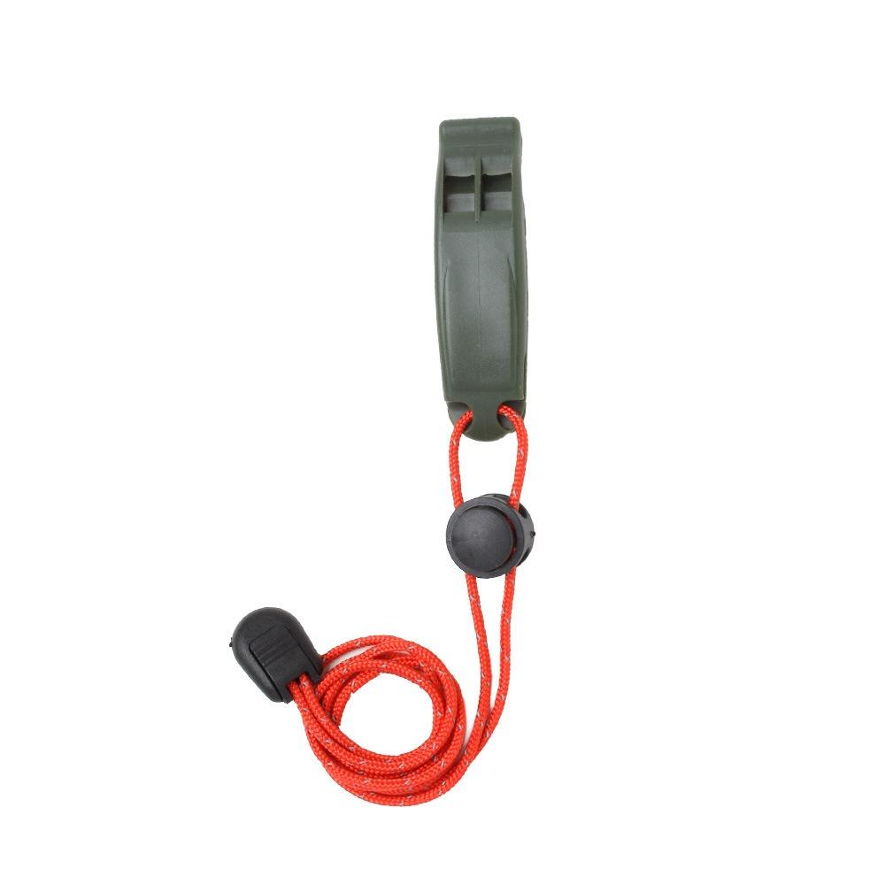 Loud Outdoor Survival Whistle Anti loss Clip Rescue Emergency Whistle Water Sport Rescue