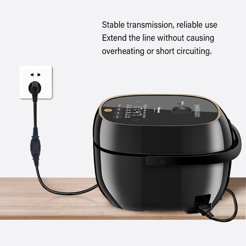 IEC320 C14 Right Angle To C13 Power Cord 30cm 60cm For Desktop UPS Server 2500W