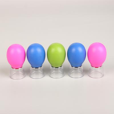 5 шт. силиконовая баночная массажная чашка для тела, лица, шеи, глаз, массажер, вакуумный резервуар, уход за телом и лицом, антивозрастной косметический инструмент