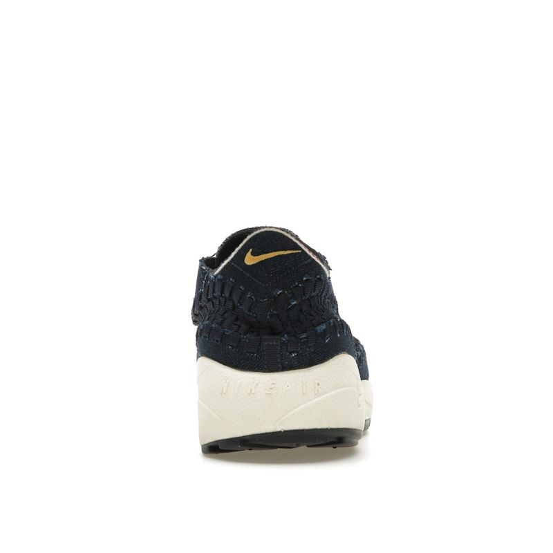 Nike Air Footscape Woven Dark Denim Женские кроссовки Blue Obsidian Coconut-Milk HF1759-400