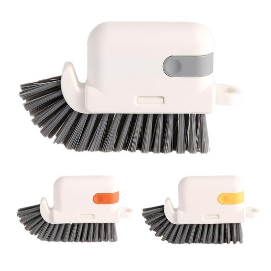 Очиститель оконных направляющих Эргономичная ручка Встроенный скребок Пинцет Щетка для чистки направляющих раздвижной двери Щетка для дверных пазов в зеркальной раме Ручной инструмент для щелей