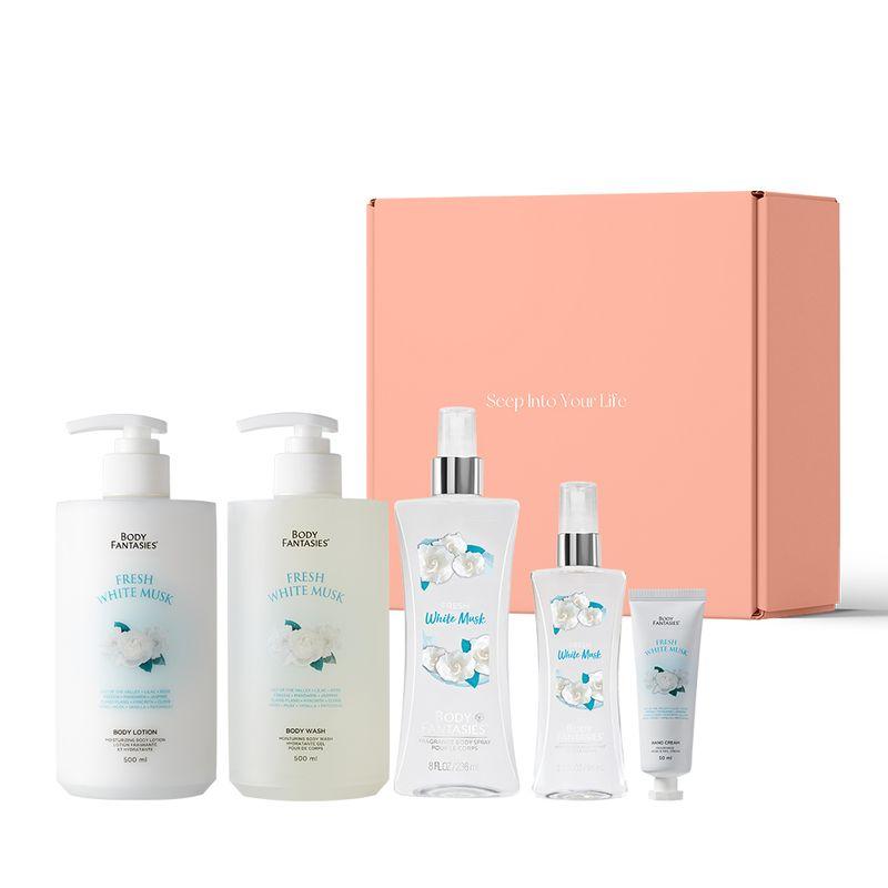 Body Fantasies Full Package Set (White Musk)