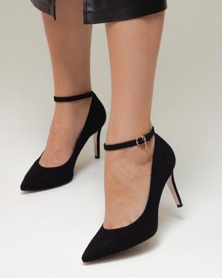 Лодочки Bravo Moda 2340 36 черные замша