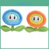 Новая плюшевая игрушка Марио Оранжевое пламя Синий лед Подсолнух Мягкая игрушка 18см