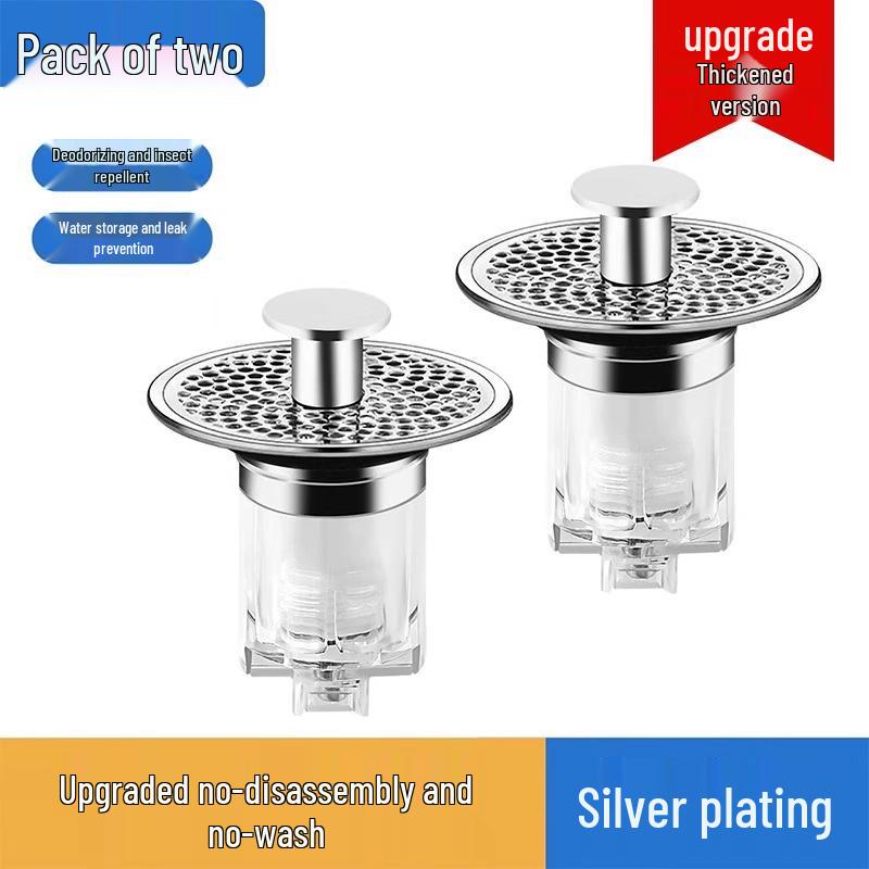 Stainless Steel Kitchen Sink Bounce Core Leak Stopper Strainer